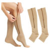 Medias de Compresión 15-20 mmHg con Cierre Unisex