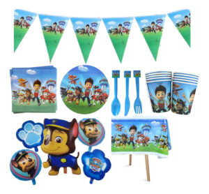 Combo cumpleaños globos paw patrol