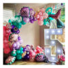 Set de globos sirena - Calipso / rosa / morado