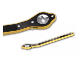 Llave Exagonal Trinquete Giratorio 360 para Gato Reforzado