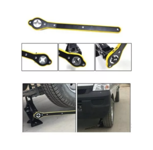 Llave Exagonal Trinquete Giratorio 360 para Gato Reforzado