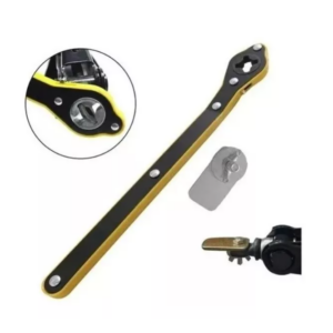 Llave Exagonal Trinquete Giratorio 360 para Gato Reforzado