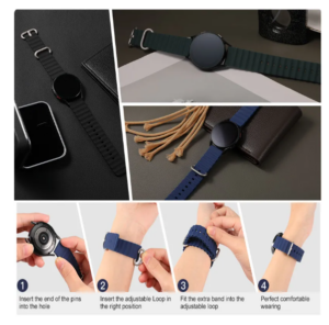 Correa 22mm Compatible Samsung Gear S3, Galaxy Watch 46mm