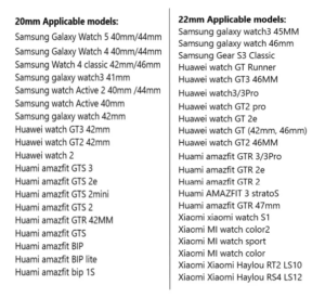 Correa 22mm Compatible Samsung Gear S3, Galaxy Watch 46mm