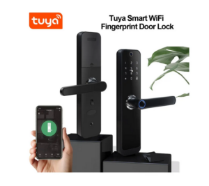 Cerradura de Puerta Inteligente Huella Dactilar Wifi Tuya