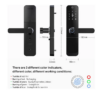 Cerradura de Puerta Inteligente Huella Dactilar Wifi Tuya