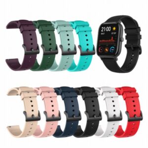Correa de Silicona 20mm Compatible con Amazfit y Samsung Watch