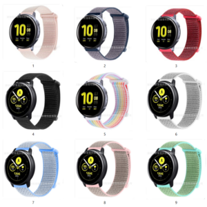 Correas Nylon 20mm para Samsung Active 2 / Watch | Ajuste Cómodo