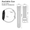 p-6000329-2 Correa 20mm Compatible Samsung Watch de 1 a 7 | Ajuste Cómodo