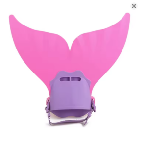 Mono Aleta de Sirena para Niñas Color Rosado | Cola de Sirena Infantil